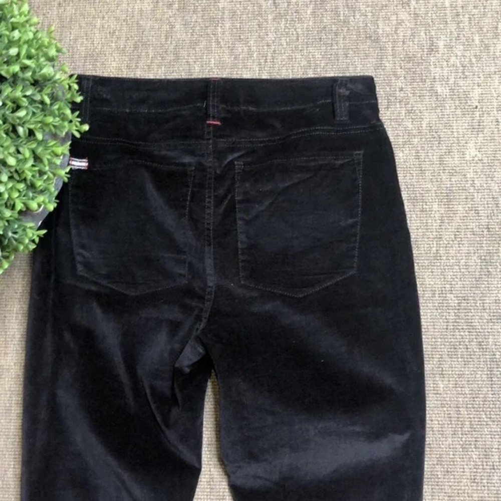 NWT AO.LA by alice + olivia Good High-Rise Button-Fly Velvet Skinny Jeans 25 - Picture 6 of 13